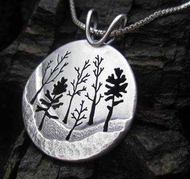 Woodland Forest Pendant